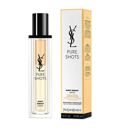 ysl night reboot serum.